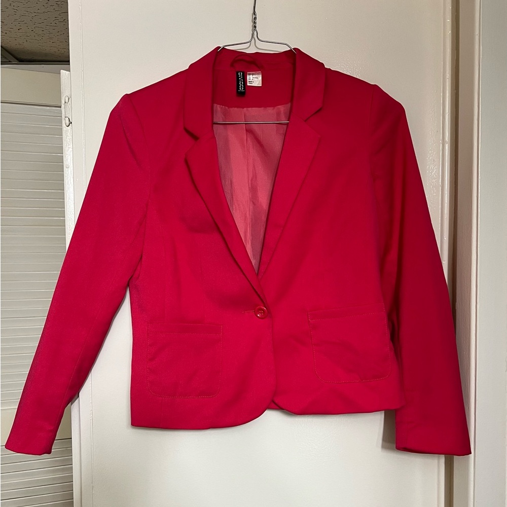 H&M Pink Blazer Jacket